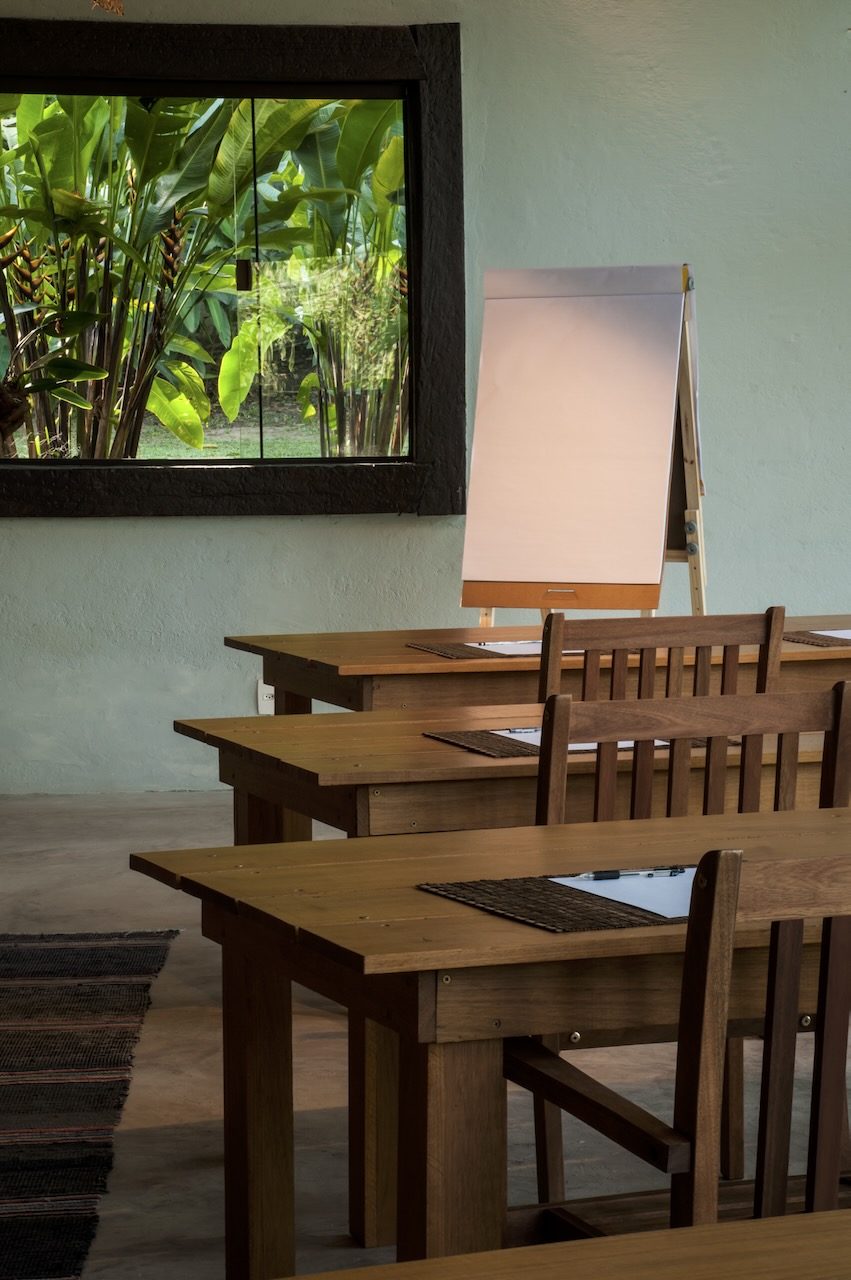 Evento empresarial no espaço do Casarão Penedo